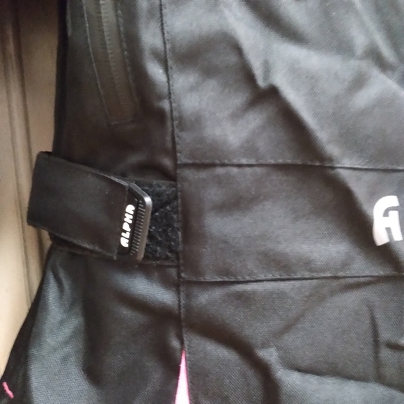Alpha Cycle Gear Motorcycle Jacket Womens Size XL Pink Black Heavy Nwt - Picture 11 of 15